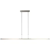 Steinhauer Hängeleuchte Esszimmerleuchte Pendelleuchte LED Höhenverstellbar silber dimmbar