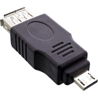 InLine Micro-USB Adapter, Micro-A Stecker an USB A Buchse