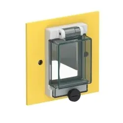 OBO 6109788 Montageset VH4 für FI/LS Einbau Polyamid gelb VH MS FILS