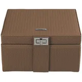 Windrose Corbello Schmuckkasten 21.5 cm braun