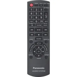 Panasonic SC-PMX802E-K CD-Mikrosystem mit DAB+ und optischem Eingang schwarz