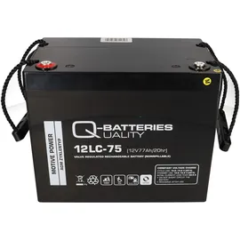 Q-Batteries Ersatzakku f. Ortopedia Touring 927 2 x 12v 75ah Blei Agm zyklenfest Qb