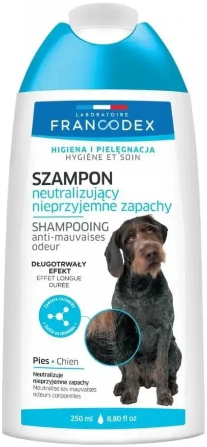 FRANCODEX Shampoo für Hunde Geruchsentferner 250 ml