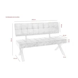 Hela »Donna«, Breite 140 cm braun