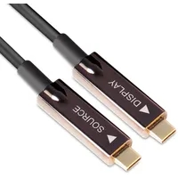 Club 3D USB-C 20 m Schwarz