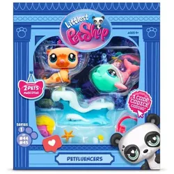 Littlest Pet Shop: Petfluencer Set - Unterwasserabenteuer - 2 Stk