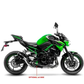 LeoVince Lv Corsa S Black Edition Kawasaki Z 900 Abs 20-24 Homologierter Schalldämpfer - Matte Black - Homologated