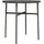 vidaXL Beistelltisch Grau 45 cm Poly Rattan