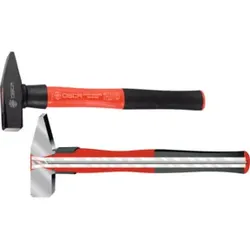 OSCA Schlosserhammer mit 3K-Stiel, Gewicht ohne Stiel: 1500 g