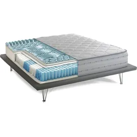Talamo Italia Sonia-Doppelmatratze 120 x 200 x 26 cm H2 Memory Foam