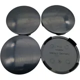 4X Nabendeckel 63,8mm Trägerkappe ohne Emblem Nabenkappe N32 Schwarz gewölbt
