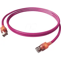 EasyLan CS1OVADAD0050 - Cat.6a LED Patchkabel, DualBoot, S/FTP violett, 5 m