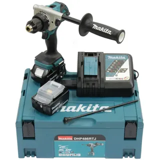 DHP486RTJ inkl. 2 x 5,0 Ah + Makpac
