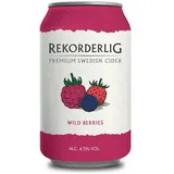 Premium Cider Rekorderlig DPG Wildberry 4,5%vol 24 x 33cl Tray DPG Pfand - 7.92 l