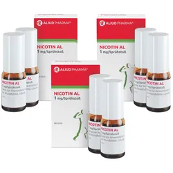 Nicotin AL 3x2 Packungen 1 mg/ Sprühstoß 900 Sp