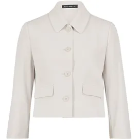 Betty Barclay Blazer-Jacke mit 3/4 Arm in grau beige, | Gr.: 46