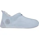 Vanuba Handgemacht Lammfell Hausschuhe Herren Oxford Hüttenschuhe 43 Aschgrau | 43 EU