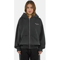 Pegador Brielle Oversized Hoodie Sweatshirt bedruckt schwarz M