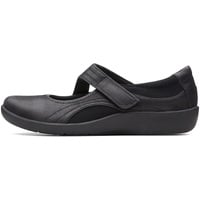 Clarks Damen Sillian Bella Mary Jane Schuh, Schwarz, 41.5 EU Weit