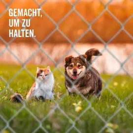 GAH Alberts Maschendrahtgeflecht 25 x 1,2 m Silber