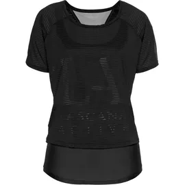 LASCANA Funktionsshirt 2 in 1 schwarz L
