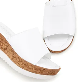 LASCANA Pantolette weiß