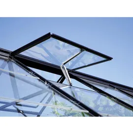 Vitavia Alu-Dachfenster V/ U/ M/ M/ P/ C/ A o. Glas, Schwarz 61,6 cm x 57,3 cm