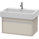 Duravit Waschtischunterschrank 1 Auszug 75 x 41 x 44 cm Taupe Matt