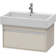 Duravit Waschtischunterschrank 1 Auszug 75 x 41 x 44 cm Taupe Matt