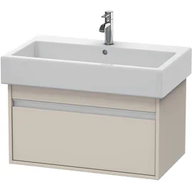 Duravit Waschtischunterschrank 1 Auszug 75 x 41 x 44 cm Taupe Matt