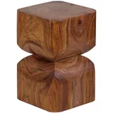 Wohnling Beistelltisch Sheesham 30 x 30 x 45 cm