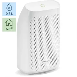 TROTEC Peltier-Luftentfeuchter TTP 5 E Entfeuchter | 15 m3 | 0,3 l/24h