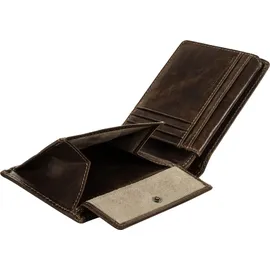 KLONDIKE 1896 Mountain Arthur Geldbörse Herren dunkelbraun
