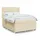 vidaXL Boxspringbett 140 x 200 cm Creme