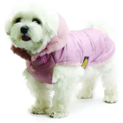 Fashion Dog Hunde-Steppmantel für Malteser - Rosa - 27 cm