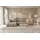 kaiser möbel Ecksofa L-Form GRAND 318 cm, stoff Salvador, Grau, Links - Grau