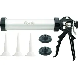 Kartuschen-Pistole Profi mit 3 Spitzen 600ml