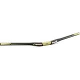 Renthal Fatbar Carbon V2 10 mm lenker - Black / gold - 31.8 mm