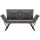 vidaXL Gartenbank 176 x 66 x 80 cm Grau