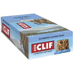 Clif Bar Unisex Energie Riegel - Blueberry Almond Crisp Karton (12 x 68g)