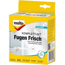 MOLTO Fugen Frisch Komplett-Set weiß 250 ml
