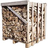 3 x 1RM Box Brennholz Buchenbrennholz 33cm RM Box Reine Buche Brennholz trocken Kaminholz ofenfertig Holz Feuerholz Scheitholz Kaminfeuer Lagerfeuer Pizzaofen | 3 Boxen | Energie Kienbacher (3)