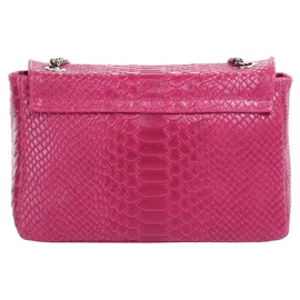 Cluty Umhängetasche Leder Pink