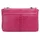 Cluty Umhängetasche Leder Pink