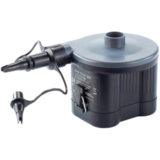 infactory Luftpumpe Batterie: Elektrische Luftpumpe, Batteriebetrieb, 40 Watt (Elektrische Batterie, Pumpe, Batteriebetriebene Luftmatratzen)