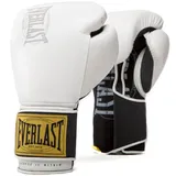EVERLAST Unisex- Erwachsene Boxhandschuhe 1910 Classic Trainingshandschuhe, Weiß, 14oz