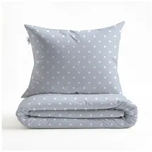 Zo Home Punta Di Cotone Blau 135 x 200 cm + 2 x 80 x 80 cm