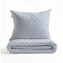 Zo Home Punta Di Cotone Blau 135 x 200 cm + 2 x 80 x 80 cm