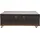 Kare DESIGN Couchtisch Globetrotter 75167 Lederoptik Braun