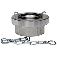 Riegler Storz-Blindkupplung, Kette, Alu, Storz-Größe 38, KA 51 mm